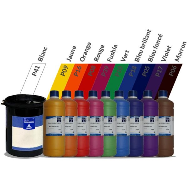 Colorants, pigments et encres en impression textile et teinture